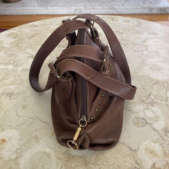 High Fashion Canada Leather Shoulder Bag - Picture 6 of 15